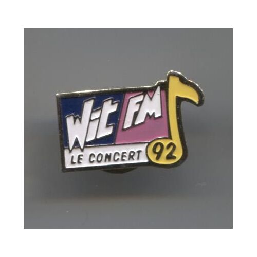 Pins Wit Fm Radio Le Concert 92 Note De Musique