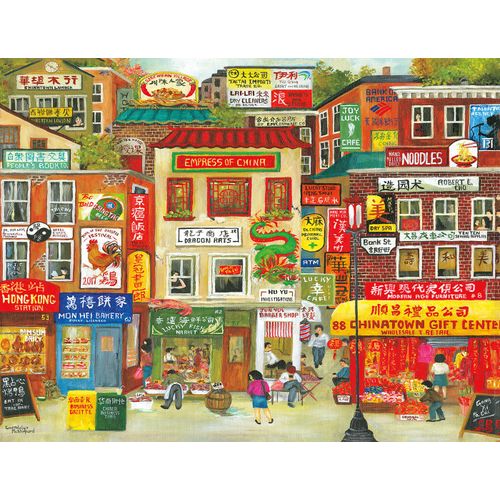 Puzzle Pièces Xxl - Chinatown - Puzzle 500 Pièces