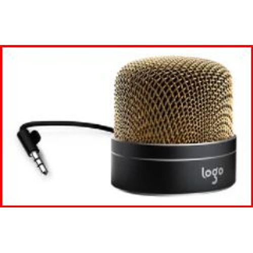 Enceinte filaire IDOL gris grille or