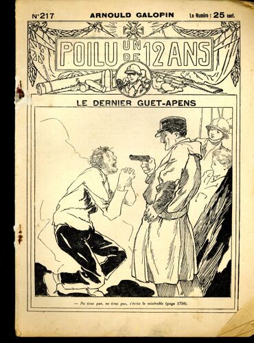 Un Poilu De 12 Ans N° 217  -  Le Dernier Guet-Apens