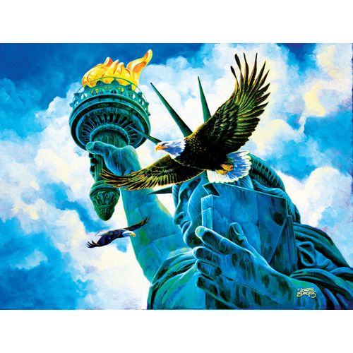 Puzzle Pièces Xxl - L'esprit De La Liberté - Puzzle 500 Pièces