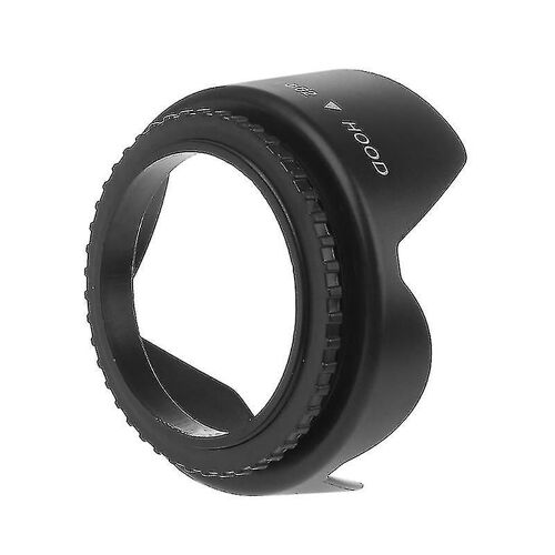 62mm Vissé Fleur Pétale Sunshade Lens Hood Pour Nikon Sony Dslr Camera