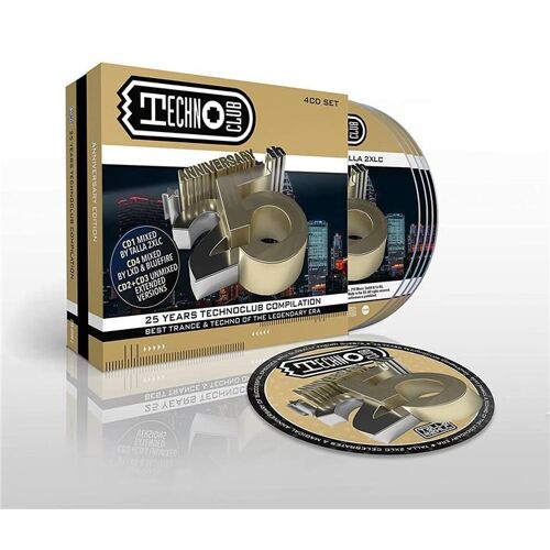 Techno Club - Best Of 25 Years - Cd Album