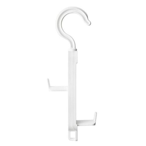 Multifonctionnel 360 Degrés Rotatif En Plastique Organisateur De Cintre De Chambre Double Face Crochet D¿Écharpe De Chambre