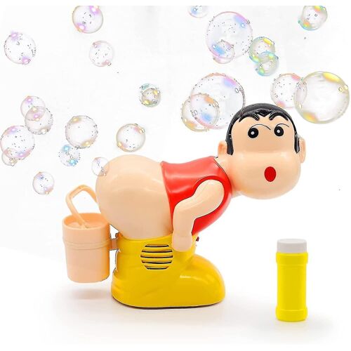 Jouet De Fabricant De Bulles, La Musique Drôle Souffleur De Bulles Automatique De Pet - Machine De Souffleur De Bâton De Garçon Avec Des Lumières Clignotantes À Led Machine À Bulles Facile À Utiliser