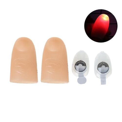Pouces Doigts Lampe Nouveauté Drôle Gag Led Lumière Clignotant Doigts Incroyables Jouets-Zzy