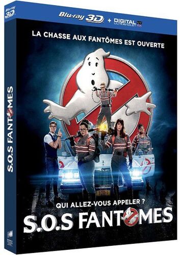 Sos Fantômes - Combo Blu-Ray 3d + Blu-Ray 2d Version Longue + Dvd + Copie Digitale Ultraviolet