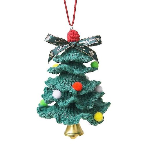 Pendentif arbre de Noël accrocheur Exquis Crochet Pendentif suspendu de Noël pour Home Car Decorat
