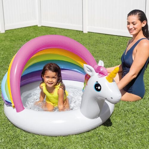 Intex Piscine pour bébé Unicorn 127x102x69 cm