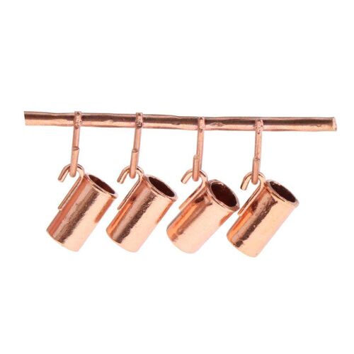 Jeu De Cuisine Pour Maison De Poupée 1:12, Tasses Et Crochets Miniatures, Meubles, Accessoires