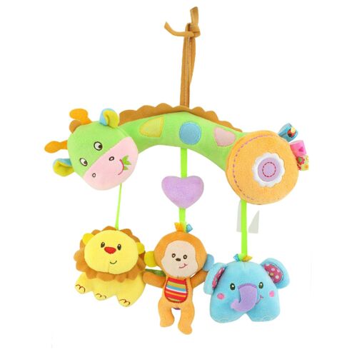 Animal Suspendu Mobile, Jouets Mignons En Peluche Pour Bébé De 0 À 2 Ans, Garçons Et Filles