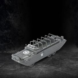Véhicule Amphibie À Roues À Assembler, Kit De Bricolage, Puzzle De Table De Sable, Modèle Militaire Pour Table, Jouets Cadeaux De Noël Pour Enfants, 1 Pièce 4d 1:72