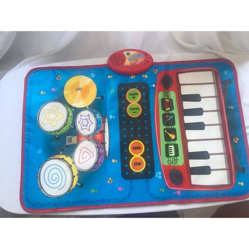 Tapis Musical Avec Sons De Piano Et Tambour Pour Bébé, Tapis De Danse, Pour Enfants En Bas Âge, Garçons Et Filles, Cadeaux De Noël