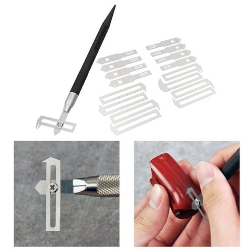 Tête De Coupe Sculptée 8 En 1, Modèle De Couteau À Découper Miroir, Rainure Sculptée, Outils De Coupe Pour Bricolage, Accessoire Pour Modèle Gundam