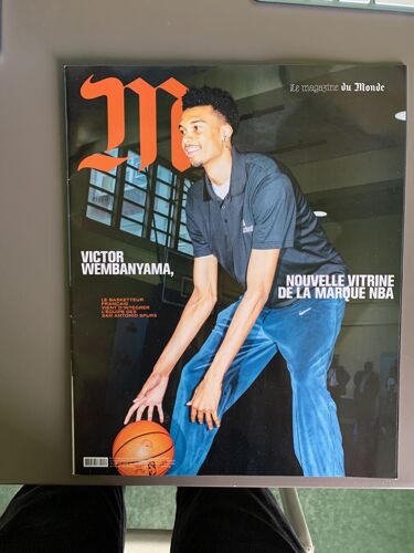 M Le Magazine Du Monde 617 Victor Wembanyama Nouvelle Vitrine De La Marque Nba