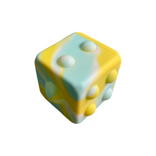 Bulle À Presser En Silicone Arc-En-Ciel Pour Enfant, Jouet De Décompression, Puzzle Sensoriel, Idée Cadeau De Noël