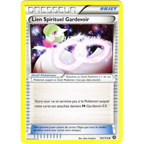 Pokémon - 101/114 - Lien Spirituel Gardevoir - Xy - Offensive Vapeur - Peu Commune