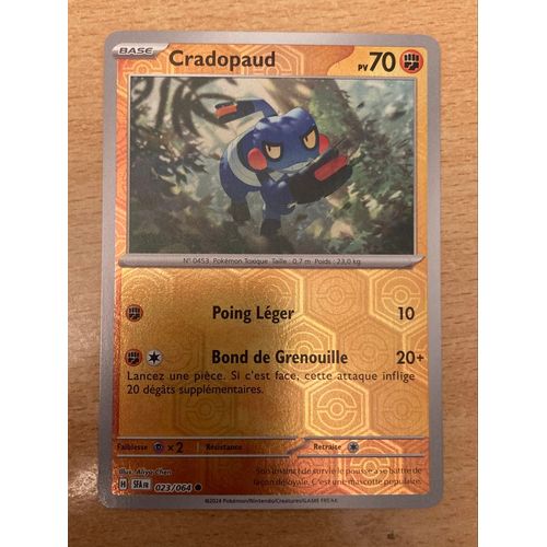 (2500) Cradopaud 23/64 Pokemon 