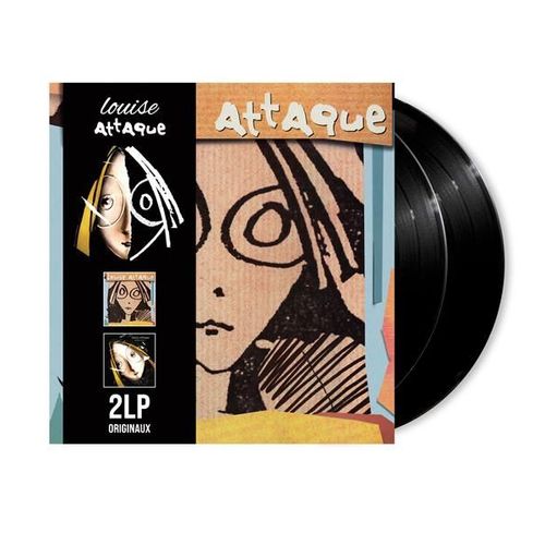 2 Lp Originaux : Louise Attaque - Planète Terre - 33 Tours