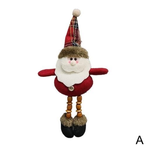 Pendentif De Noël Mignon, Poupée Père Noël Bonhomme De Neige Ornements Diy Cadeau De Noël Pour Enfant, Jouet De Bonne Année, Décoration De La Maison V1g6