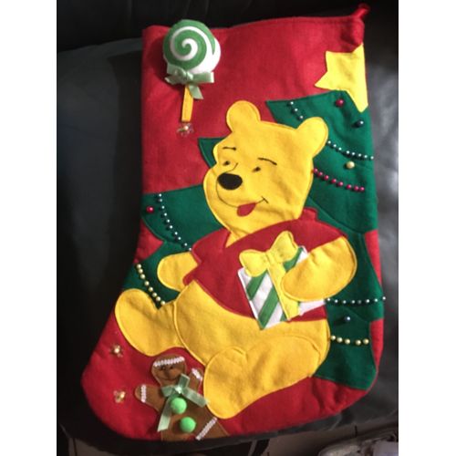Grande Botte De Noel Xxl Disney Disneyland Paris Winnie L'Ourson "