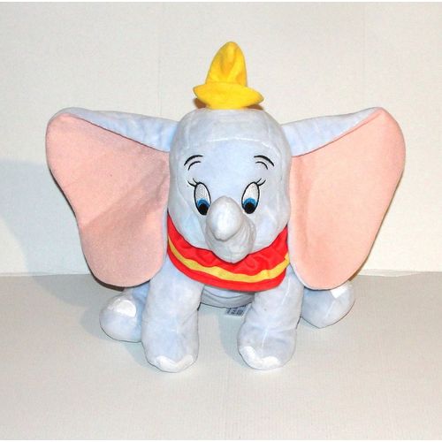 Peluche Dumbo L'éléphant Disney White House - Doudou Dumbo Assis 32 Cm