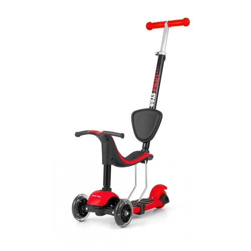 Porteur/Scooter 3en1 Little Star Rouge