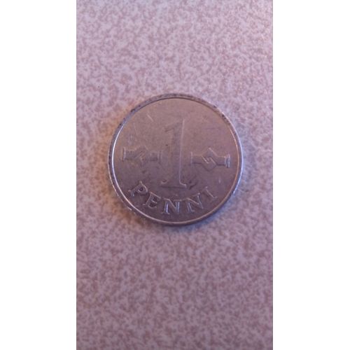Monnaie 1 Penni Finlande 1973