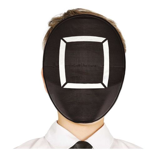 Masque En Pvc Pour Enfants Squid Game Square Henchman