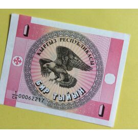 Kirghizistan : 1 Billet 1 Tyiyn, Type 1993 (62217)