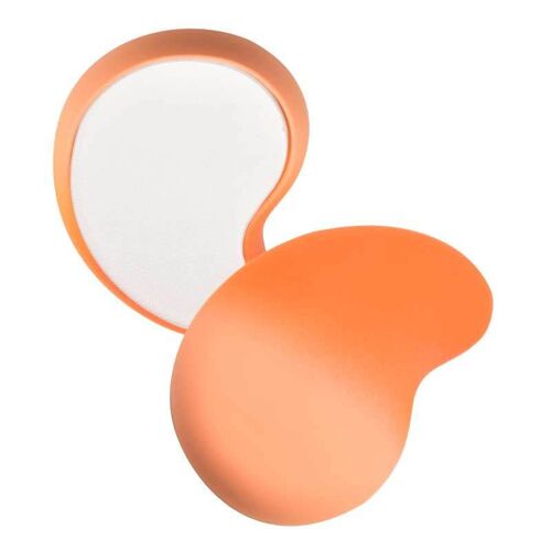 Nano Epilatoire,Épilateur Cristal Indolore,Crystal Hair Eraser,Gomme Epilatoire Epilateur Cristal Pour Épiler Dos,Bras,Torse Et Jambes,Orange