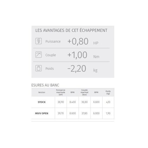 Silencieux Mivv Gp Carbone Casquette Inox Honda Cb500f Standard