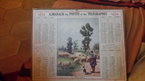 Almanach Des Postes Et Des Telegraphes Du 01/01/1932