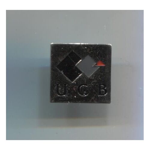 Pins Banque U C B Logo