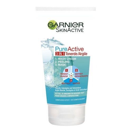 Garnier - Nettoyant Profond Pureactive 3 En 1 - 