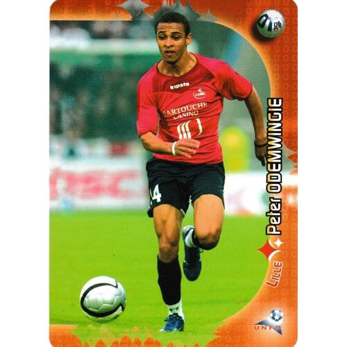 N° 54 - Carte Foot Derby Total 2006 - 2007 - Peter Odemwingie - Lille