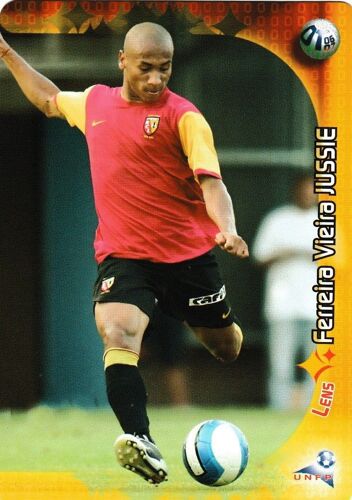 N° 42 - Carte Foot Derby Total 2006 - 2007 - Ferreira Vieira Jussie - Lens