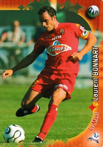 N° 25 - Carte Foot Derby Total 2006 - 2007 - Laurent Bonnart - Le Mans