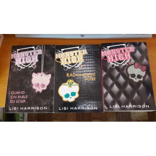 Monster High Tomes 1 A 3 De Lisi Harrison
