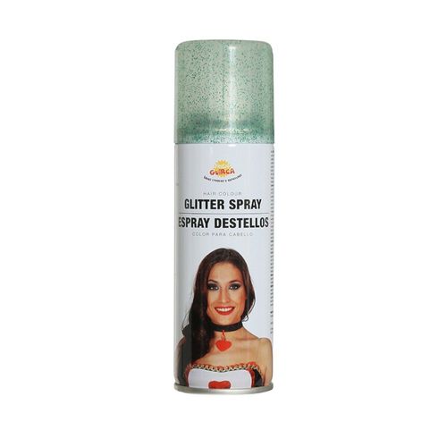 Spray Laque Cheveux Pailleté 125ml Vert