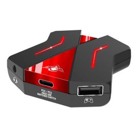 Spirit Of Gamer Crossgame 2 - Adaptateur Pour Clavier/Souris Pour Console De Jeu - Rouge - Pour Nintendo Switch