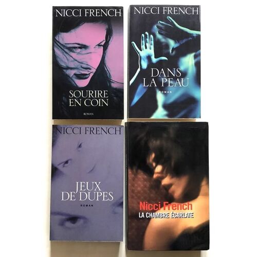 Lot De 4 Romans Policiers Nicci French