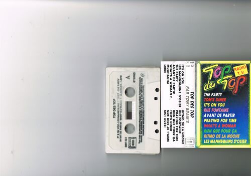 Cassette Audio! Tony Bram's Vol.12 Top Des Top