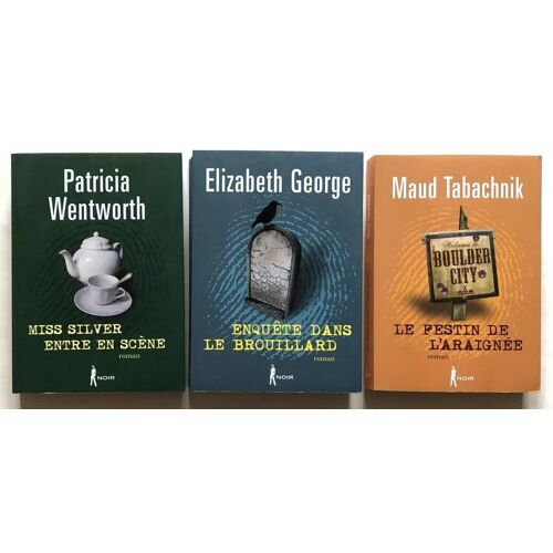 Lot De 9 Romans Policiers