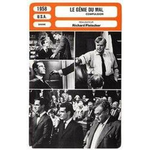 Fiche Monsieur Cinema Le Génie Du Mal