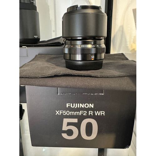Objectif hybride Fujifilm XF 50mm f/2 R WR noir