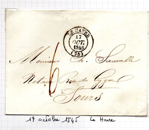 Lettre Préphilatélique N°10