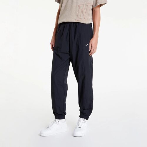 Pantalons Nike Sportswear Solo Swoosh Men's Track Pants Black/ White Xxl