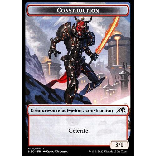 Token - Construction - Kamigawa La Dynastie Néon - 6/19