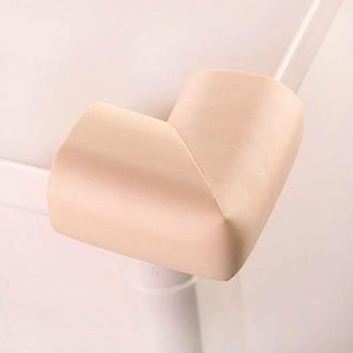 Lot De 12 Protections D'angle Pour Bébé Et Enfant, En Mousse Souple Et Sûre Pour Tables D'angle Et Tous Types De Meubles, Résistantes Aux Chocs (Blanc) 5,5 X 5,5 X 2,3 Cm
